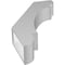 Ekena Millwork 4-in. W x 18-in. D x 30-in. H Olympic Architectural Grade PVC Knee Brace BRCP04X18X30OLY - alternate 5